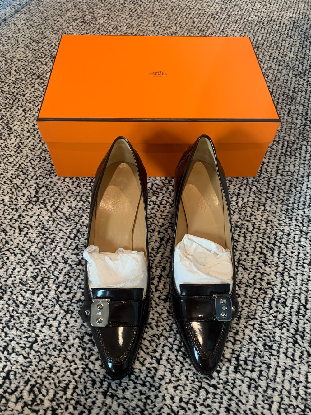 Hermes Shoes. Size 7.    Excellent condition